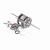 Century RA1056 1/2 HP Fan Coil / Room Air Conditioner Motor 1075 RPM 3 Speed 208-230 Volts