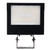Halco 22908 LED Sektor Floodlight Bronze with Lens Shift Technology Lumen Selectable (7800-14800Lm/60-80-100W) Color Selectable (3K-4K-5K) 120-277VAC 0-10V Dimming Adj Beam Angle 55 75 or 90 Deg 3Pin Receptacle Slip Fitter & Trunnion Mount 