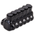 Polaris IPL4-6 6-Port Black Multi-Tap Pre-Insulated Connector 4-14 Gauge