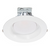 Halco 99621 8" Commercial Retrofit Downlight 120-277V 30W 5K Dimmable White Baffle Trim CDL8FR30/950/RTJB/LED