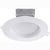 Halco 99615 6" Commercial Retrofit Downlight 120-277V 15W 3K Dimmable White Baffle Trim CDL6FR15/930/RTJB/LED