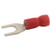 Morris Products 10114 Vinyl Insulated Fork/Spade Terminals - 22-16 Wire, #8 Stud