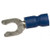 Morris Products 11710 Vinyl Insulated Locking Fork/Spade Terminals - 16-14 Wire, #8 Stud