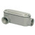Morris Products 14091 Aluminum Rigid Conduit Bodies LR Type - Threaded with Cover & Gasket 3/4"