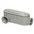 Morris Products 14094 Aluminum Rigid Conduit Bodies LR Type - Threaded with Cover & Gasket 1-1/2"