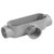 Morris Products 14253 Aluminum Combination Conduit Bodies T Type - Threaded & Set Screw 3/4"