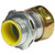 Morris Products 14980 Steel EMT Rain Tight Compression Connectors - Insulated Throat 1/2"