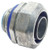 Morris Products 15256 Liquid Tight Connectors - Straight - Insulated Throat - Zinc Die Cast 1-1/2"