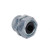 Morris Products 15375 Water-Tight Service Entrance Connectors - Zinc Die Cast- 1-1/4" #1 Cable Grommet Opening Max ID 1.09" x .65"