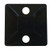 Morris Products 20395 Self-Adhesive Tie Mounts UV Black 3/4" x 3/4" with (2) #8 Screw Holes