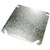 Morris Products 35858 4" Steel Outlet Box Covers - Blank
