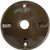 Morris Products 36814 4" Round Weatherproof Covers - One Hole 1/2" Bronze