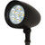 Morris Products 74660 LED Designer Bullet Flood Gen 3 22W 49&deg; 4000K 120-277V Bronze