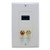 Morris Products 80450 Combination HDMI Plate & Dual RCA Connector (R&W) Home Enterainment WallPlate