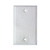 Morris Products 83871 304 Stainless Steel Midsize Wall Plates 1 Gang Blank