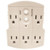 Morris Products 89009 5 Outlet GFCI Multi Outlet