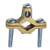 Morris Products 90627 Copper Ground Pipe Clamps 1/2" -1"