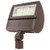 Morris Products 71358B Architectural Floods with 2-3/8" Slipfitter 300 Watts 42,600 Lumens 347-480V 5000K Bronze