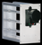Braeburn 100808 8"W x 8"H Rectangular Damper Power Open / Power Close