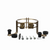 Century 1386 3-Ring Blower Mounting Kit for 5" Diameter Motor 9" Bolt Circle