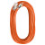 Voltec 05-00342 14/3 SJTW Orange and Black Extension Cords with Lighted End 50'