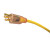 Voltec 05-00366 12/3 SJTW Yellow Extension Cords with Lighted End 100'