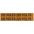 NSI VM-B-5 Voltage Marker Label, Medium, 220 Volts (4 Per Card), 4.5-In Wide X 1-In Tall