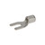NSI S12-8 12-10 Awg Spade #8 Stud, 50 Per Pack
