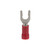 NSI S22-8V-L 22-18 Awg Vinyl Insulated Locking Spade, 100 Per Pack