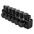 Polaris IPLMD750-6 6-Port Black Mountable Pre-Insulated Connector 750 MCM – 1/0 AWG Dual Sided Entry & Mountable