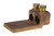 NSI TL500-2L2 500 - 300 Mcm, 2 Wire Cast Bronze Terminal Lug W/ (2) 1/2" Mtg Holes