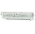 Halco 97105  Edgelit Exit Sign Recessed Mount Trim Kit for Ceiling or Wall with Bar Hangers and Anodized Aluminum Trim Plate 