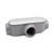Bridgeport T-47CG 2-1/2" T Cvr/Gask Cond Bdy, Box of 1