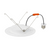 Halco 89234  LED Retrofit Slim Downlight 6" Smooth Trim 10W 900 Lumen CCT Select 27/30/35/40/50 Triac Dim 90CRI 120V 