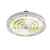 Halco 30400 Hoverbay Round Highbay 35K 4K or 5K 60W 80W or 100W Beam Angle Selectable Controls Ready Bluetooth 120-277V White Housing Gen-2 