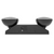 Halco 98043 Emergence Series Emergency Unit Black Adjustable Thermoplastic Square Heads 90-min Battery Back Up 
