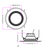 Halco 87987 Retrofit Downlight 6" 10.5W 900lm CCT Select Baffle ProLED Select RDL6-10.5-CS-ST