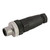 Remke 305E0250J1 Single Key (M12) Micro-Link Plug Assembly, PVC, Male, 5 pole, 25', 22 AWG SS coupler