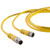 Remke 403K0060K Cordset Dual Key PUR Male/Female 3P 6ft