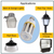 Halco 82361 HID12-CS-E26-LED 82361 HID LED Retrofit 12W Color Select 3 4 5 K E26 Base