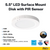 Halco 83901 LED Surface Mount Disk 5.5" 10W 820 Lumens 27/30/35/40/50K Color Select 120V Non-Dim PIR Sensor 