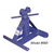 Current Tools 660 Small Screw Type Reel Stand Capacity - 2,500 lb. each, 28"-56" Reel Diameter Height - 13" min. to 27" max.