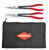 Knipex 9K 00 80 128 US 2 PC Extra Long Needle Nose Pliers Set w/ Keeper Pouch 28 71 280, 28 81 280 and 9K 00 90 12 US
