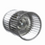 Fasco 2-6085 Double Inlet Blower Wheel 7 5/8" W CCW 3000 RPM
