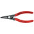 Knipex 48 31 J1 5 1/2'' Precision Circlip Pliers with Limiter-Internal Straight-With Adjustable Opening