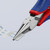 Knipex 35 12 115 4.5'' Electronics Pliers-Flat Tips