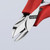 Knipex 77 01 115 4.5'' Electronics Diagonal Cutters