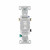 Eaton Wiring Devices 1303-7W-SP-L Switch Toggle 3-Way 15A 120V Grd WH