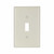 Eaton Wiring Devices 2034A-BOX Wallplate 1G Toggle Thermoset Mid AL