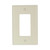 Eaton Wiring Devices 2051A-BOX Wallplate 1G Decorator Thermoset Mid AL